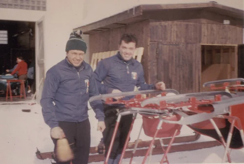 Ion Panțuru și Nicolae Neagoe. Foto Facebook COSR