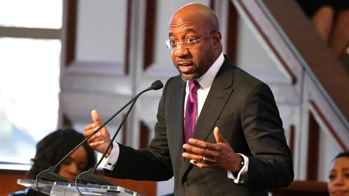 Pastorul Raphael Warnock FOTO fox5atlanta.com