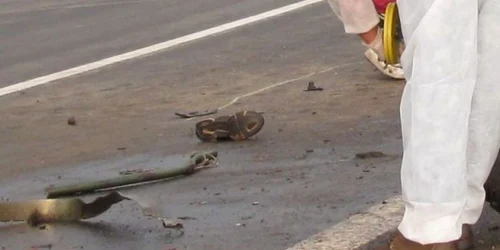 Victimei i-au fost amputate picioarele în cumplitul accident