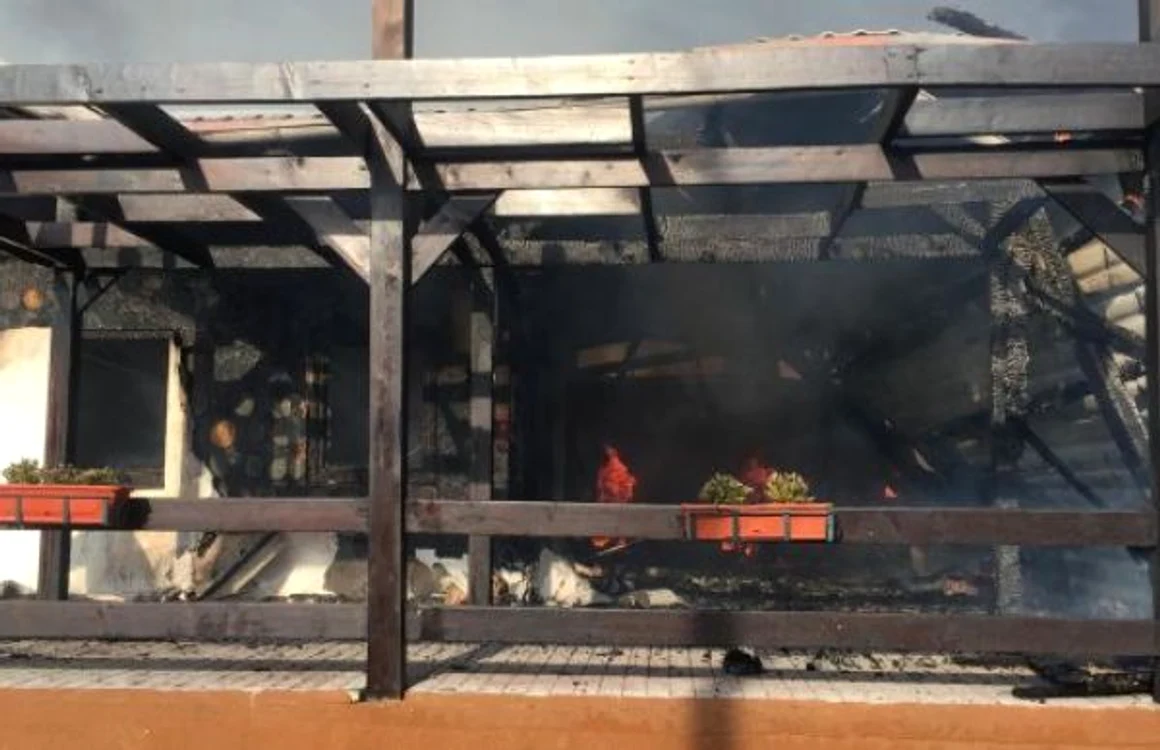Incendiu pensiune Mahmudia
