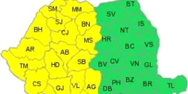 Atenționare meteo 