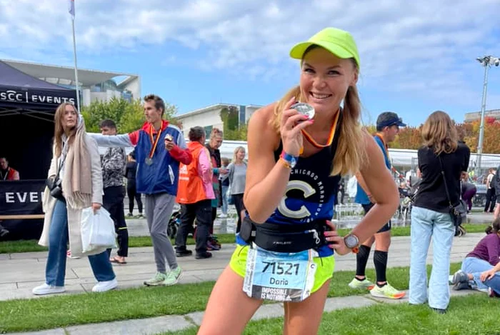 Atleta rusă Daria Yadernaya. FOTO: Facebook