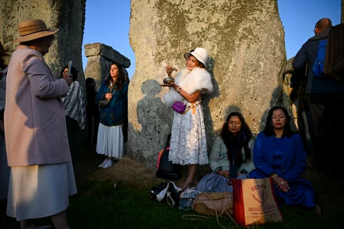 Solstițiul de vară la Stonehenge Anglia 2023 FOTO Getty Images (10) jpg