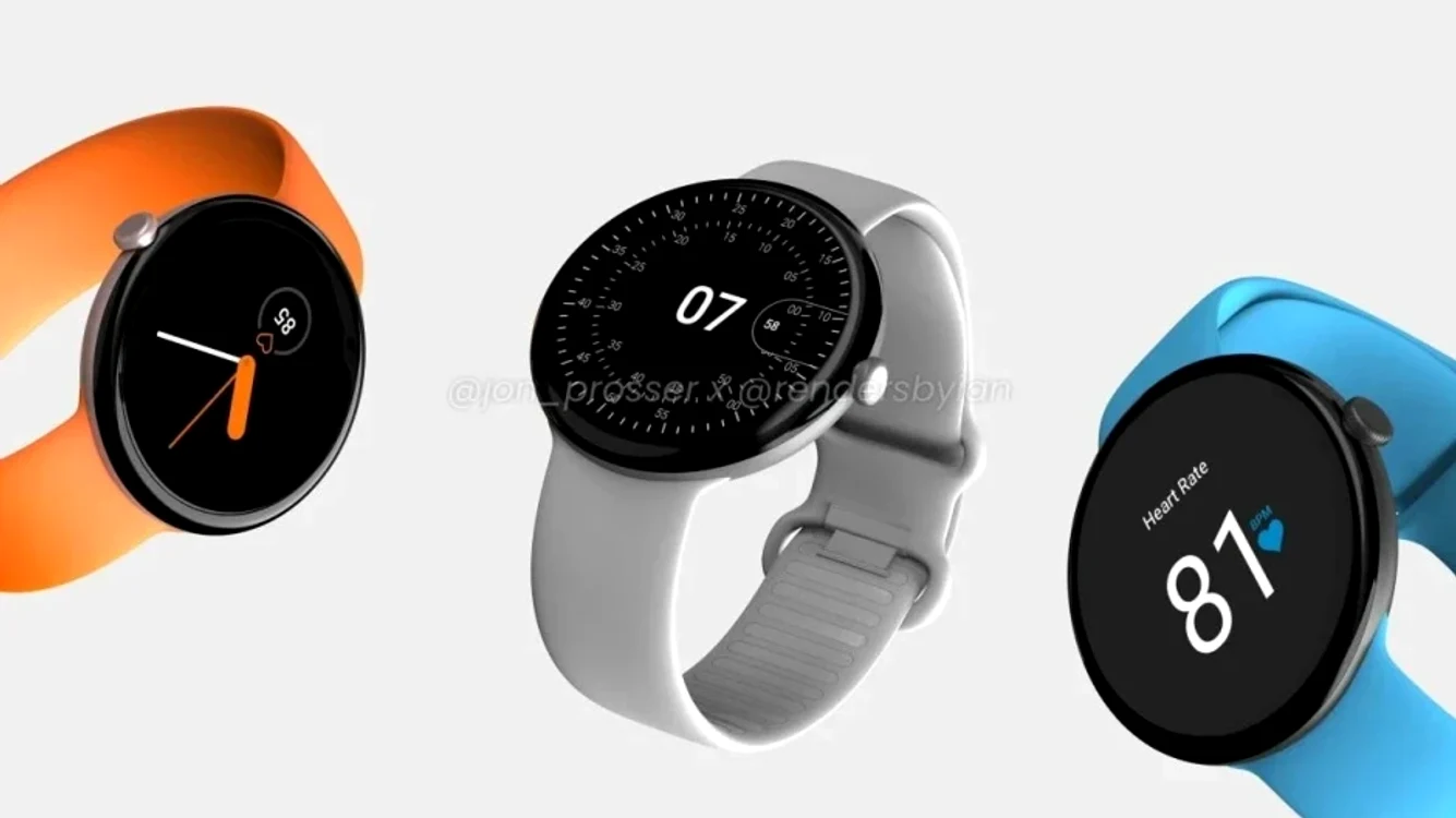 Primele imagini cu Google Pixel Watch