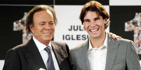 Julio Iglesias şi Rafael Nadal