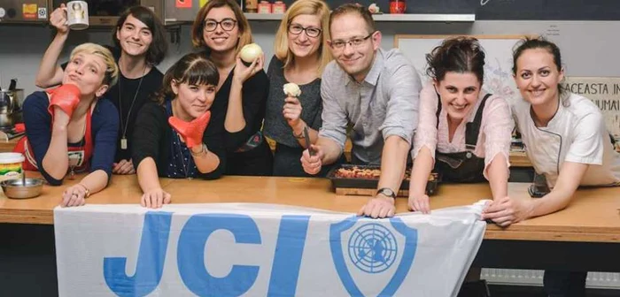 Echipa proiectului premiat FOTO JCI Cluj