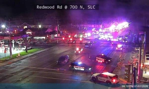 Două persoane au murit, iar alte șase au fost rănite în urma unor focuri de armă trase în fața unei biserici mormone din Salt Lake City, SUA FOTO: X/@SouthernNewsHQ