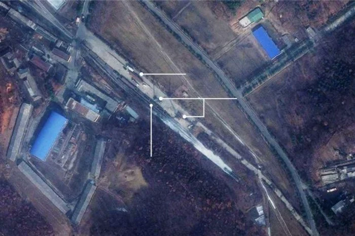 Activitati la centrul Sanumdong Coreeea de Nord FOTO Image ©2019 DigitalGlobe