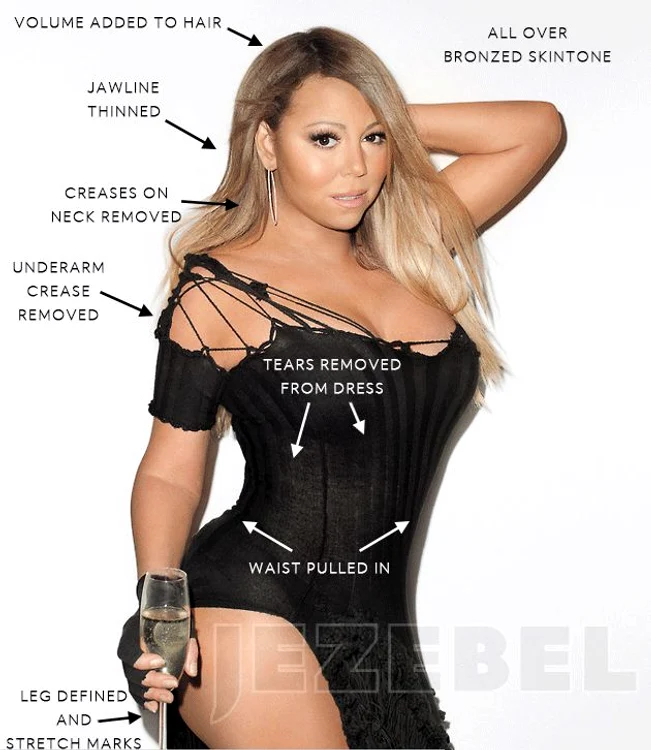 După Photoshop, toate imperfecţiunile dispar