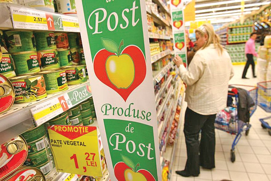 Produsele de post, în vizorul ANPC: „Sfătuiesc consumatorii să citească atent eticheta produselor” 