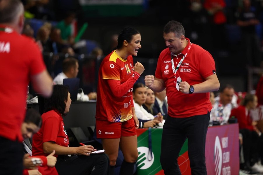 Succes în Tofeul Carpați la handbal. România a învins Macedonia de Nord cu 36-25