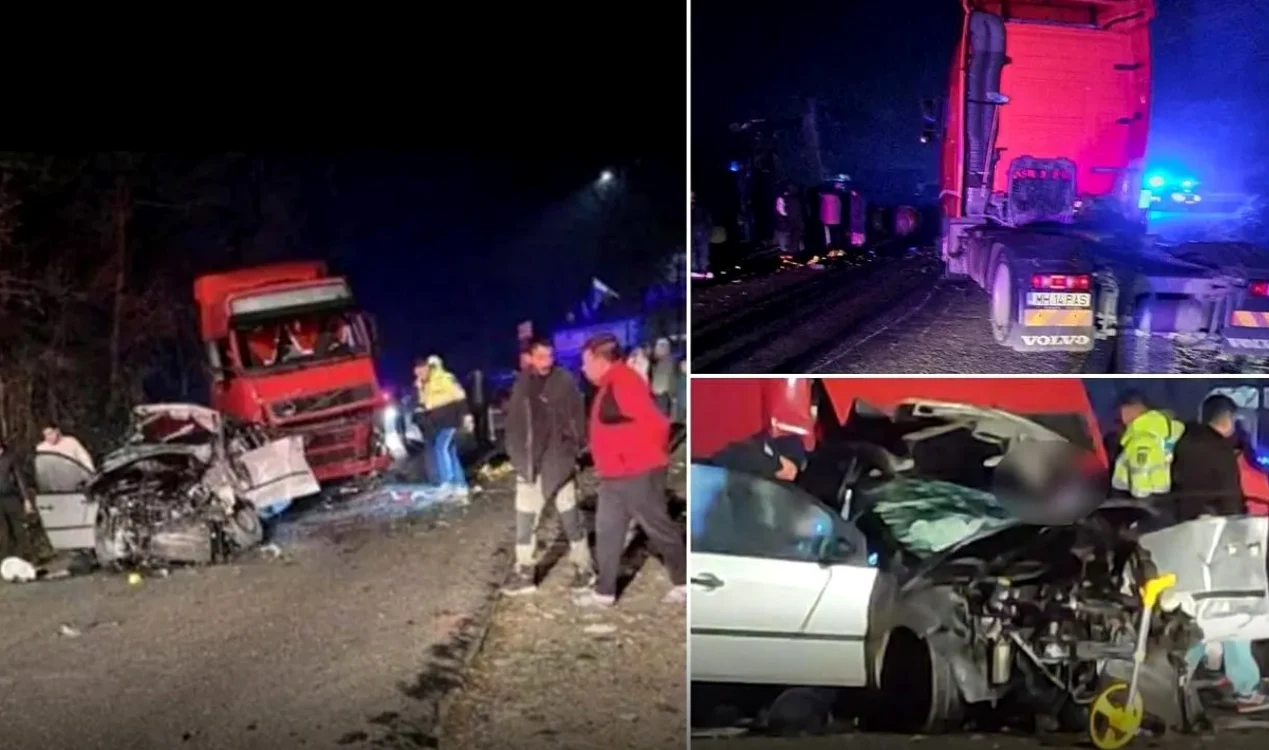 Accident la Herculane FOTO gds.ro