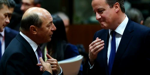 Traian Băsescu David Cameron FOTO reuters