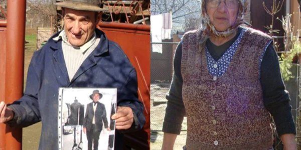 Achidim Pop are fotografii îmbrăcat în costumaţia de film