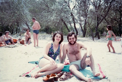 La Mamaia, în 1979. FOTO Arhivă personală