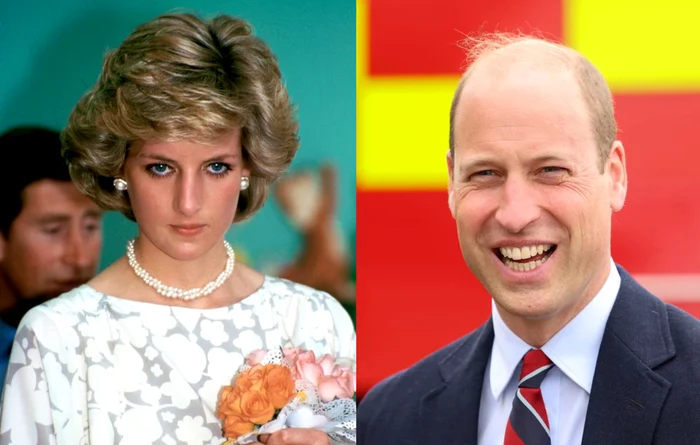 Imagini rare cu Prințul William și mama sa, Prințesa Diana!