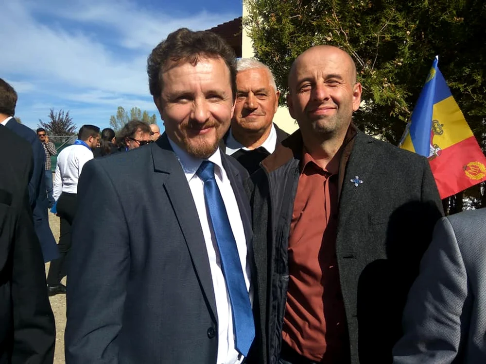 Istoricii Cosmin Budeancă și Cornel Jurju. FOTO: Arhivă personală 