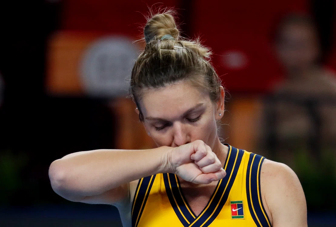 
    Simona Halep a făcut multe erori neforțateFoto: EPA-EFE  