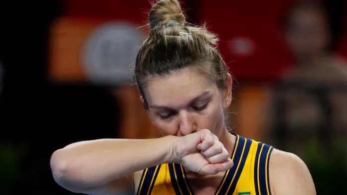 Simona Halep traversează o perioadă grea. FOTO: Arhiva EPA-EFE