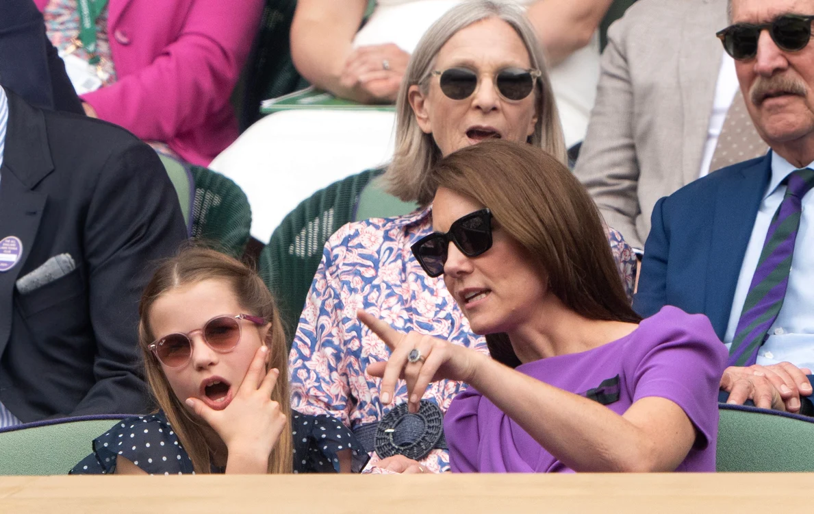 Prințesa Charlotte la Wimbledon, alături de Kate și Pippa, Profimedia (6) jpg