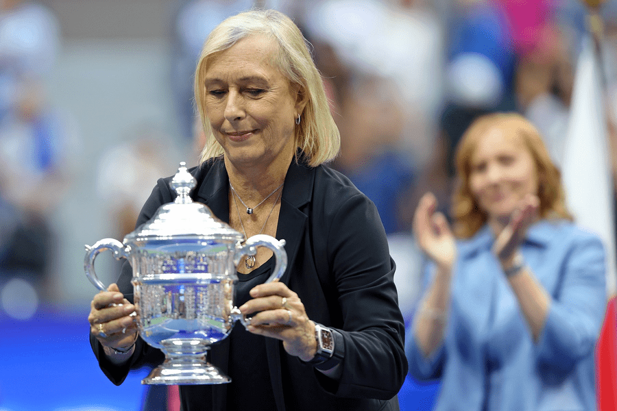 Martina Navratilova, diagnosticată cu cancer la gât şi la sân