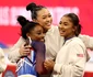 Simone Biles, cu Suni Lee și Jordan Chiles. FOTO: Getty Images