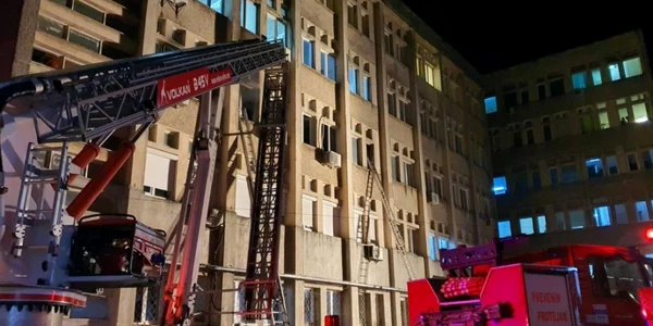 incendiu spital judetean neamt foto isu