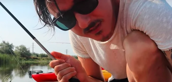 Paul Mateş, aventură de vlogger în Delta Dunării Sursa Youtube