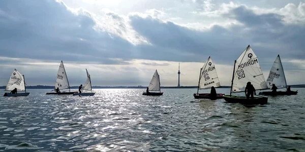 Veliere yachting lacul Techirghiol Sursa Clubul Nautic Român