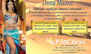 4 şedinţe pe lună cu  Deea Maxer costă 180 de lei jpeg