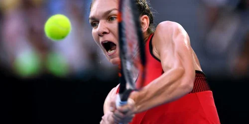 Simona Halep şi daneza Caroline Wozniacki la Australian Open 2018 FOTO EPA-EFE