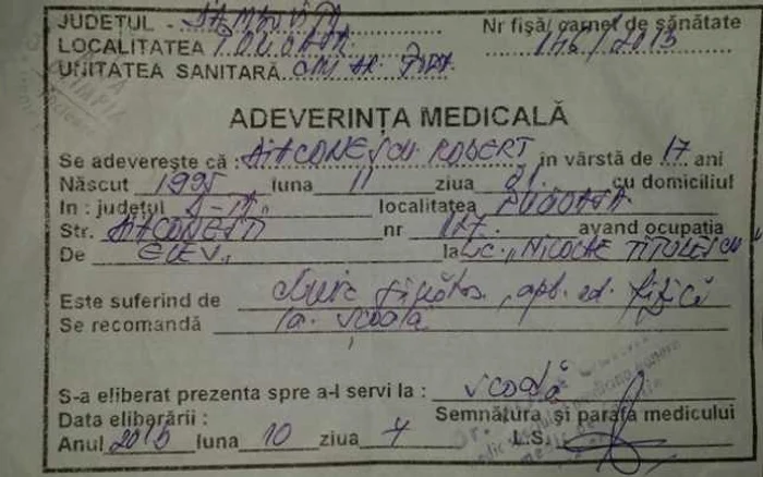 ADEVERINTA ROBERT DIACONESCU