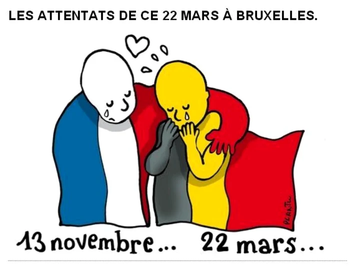 Atentate la Bruxelles. Imagine Twitter FOTO Twitter Thomas Joubert