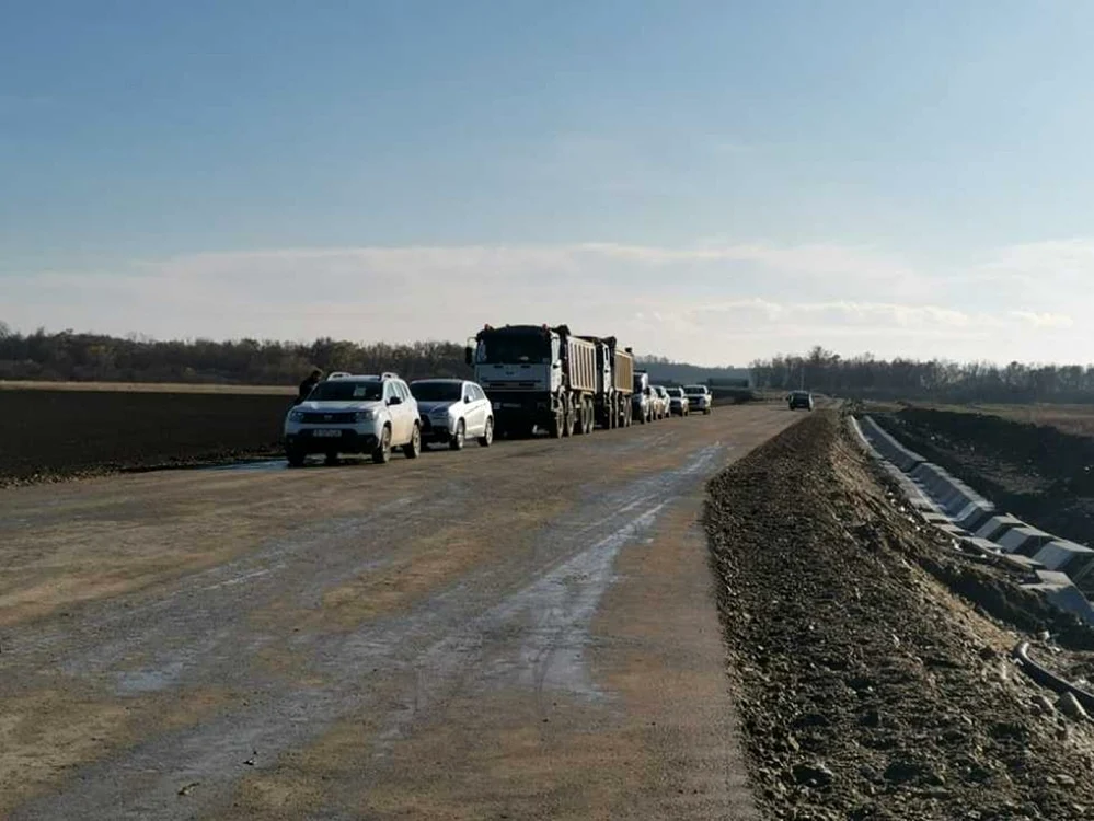 Între timp lucrările la Centura Sud au ajuns la aproximativ 44 la sută FOTO Ş.Both