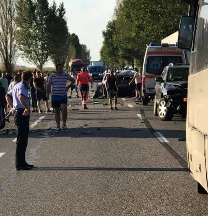 Accidentul s-a produs pe pe E 85