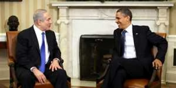 Premierul israelian, Benjamin Netanyahu, a fost primit luni, la Washington, de președintele SUA, Barack Obama Foto: Reuters 