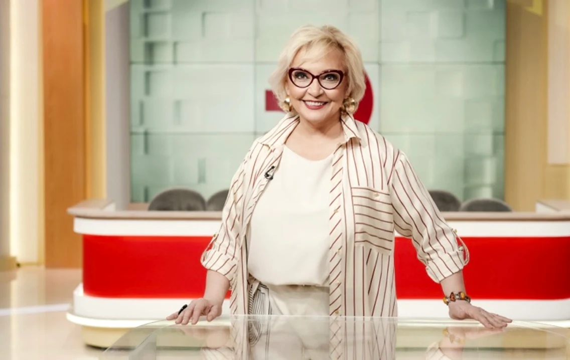 Mihaela Tatu a revenit în tv la Antena 1 foto: Antena 1