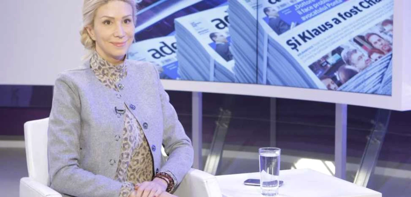 Preşedintele interimar al PNL, Raluca Turcan. FOTO Eduard Enea