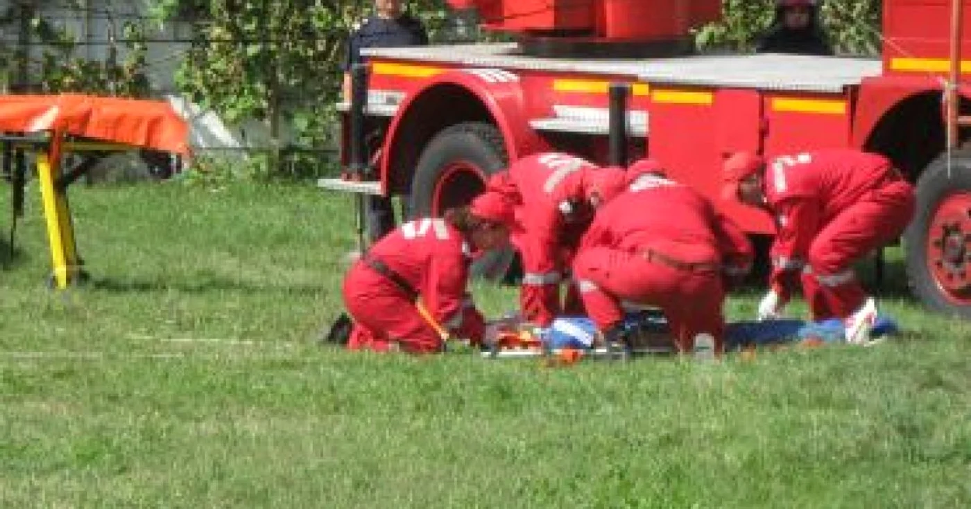 Râmnicu Vâlcea: S-a intoxicat cu fum la un incendiu