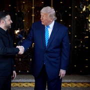 Trump și Zelenski la Mar-a-Lago FOTO Profimedia