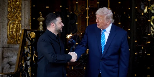 Trump și Zelenski la Mar-a-Lago FOTO Profimedia