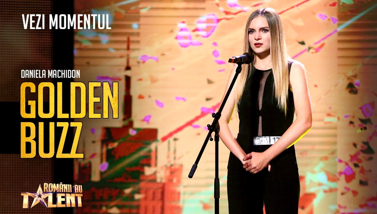 Daniela Machidon a primit Golden Buzz FOTO Pro TV