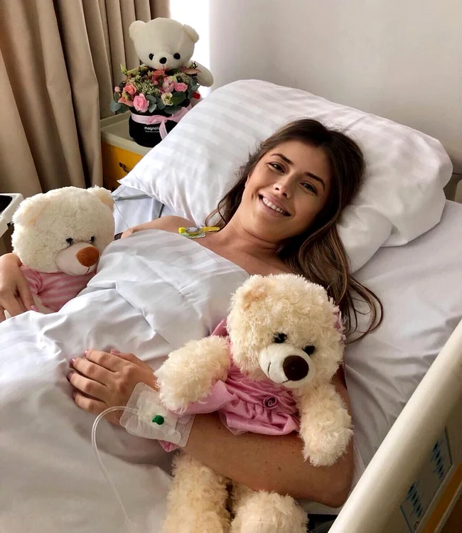 Ana Pîrvulescu a născut o fetiță pefect sănătoasă