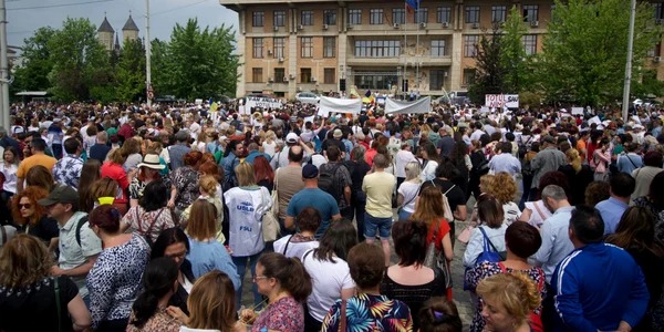 Protest profesori Iași 7 iunie