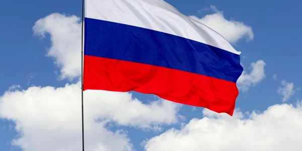 russia flag shutterstock