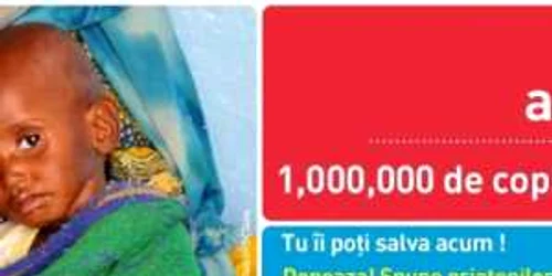 Salvaţi copiiii din regiunea Sahel