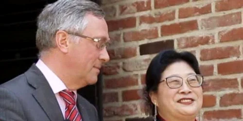 Peter Lescouhier si sotia sa 