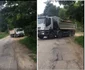 Deşeuri din construcţii deversate lângă un pârâu de la graniţa dintre Bujoreni şi Muereasca în Vâlcea Foto captură video - credit FB Popescu Mihaela