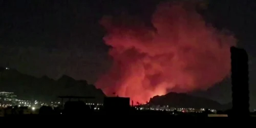  Explozie in orașul Isfahan din Iran FOTO AFP