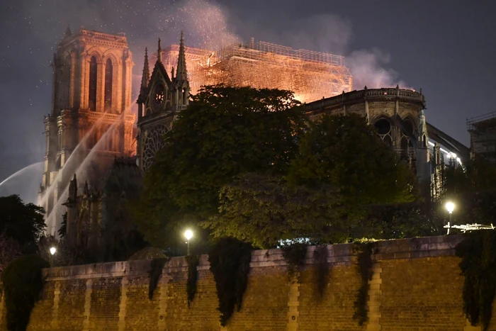 Catedrala Notre-Dame 15 aprilie 2019 FOTO EPA-EFE